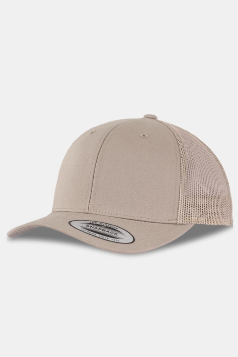 Flexifit Retro Trucker Caps Khaki