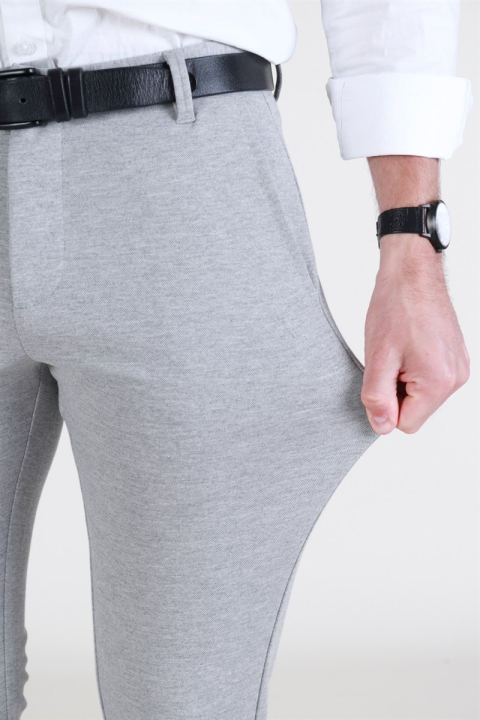 Gabba Pisa Jersey Pant Pale Grey