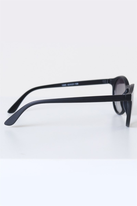 Fashion 1385 Mat Black Solbrille Grey Gradient