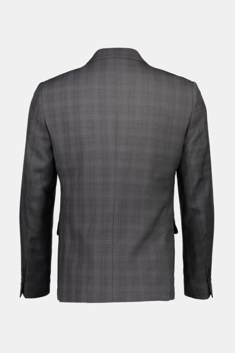 Lindbergh Checked Men's Jakkesæt Check Grey