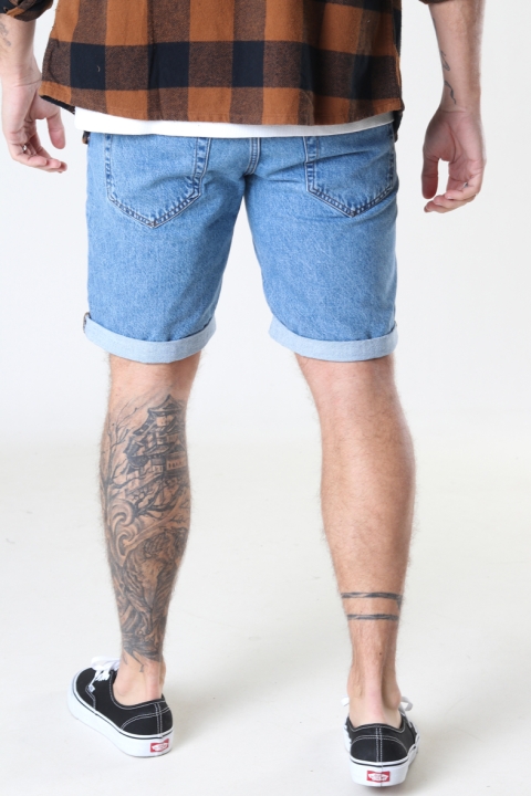 ONLY & SONS ONSAVI LIFE LOOSE SHORTS L BLUE PK 9104 Blue Denim