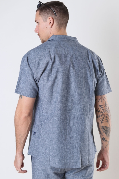 Kronstadt Cuba Linen Structure 01 S/S Navy