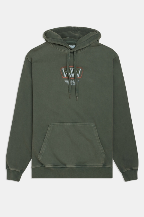 Woodbird Pacs Team Hoodie Army Green