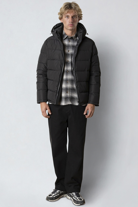 Fat Moose Liam Puffer Jacket Black