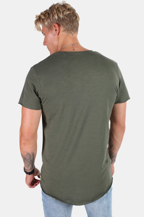 Jack & Jones Bas T-skjorte SS U-neck Noos Thyme