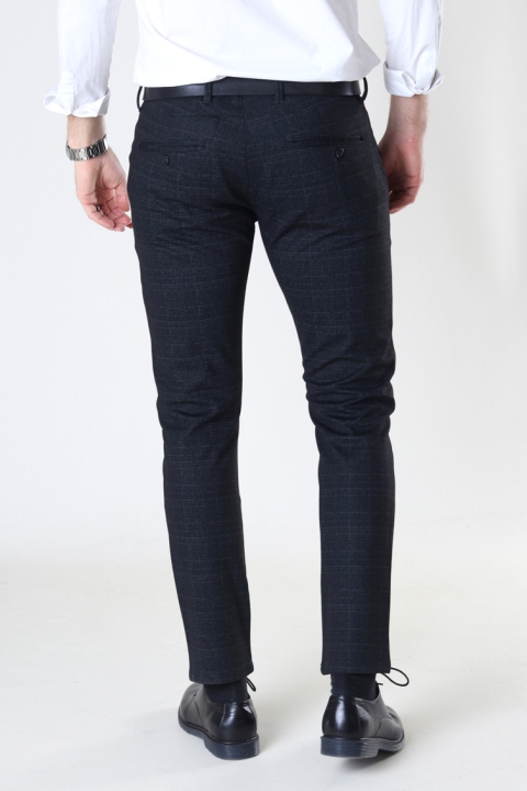 Gabba Paul KD3920 Black Shadow Check Pant Black Check