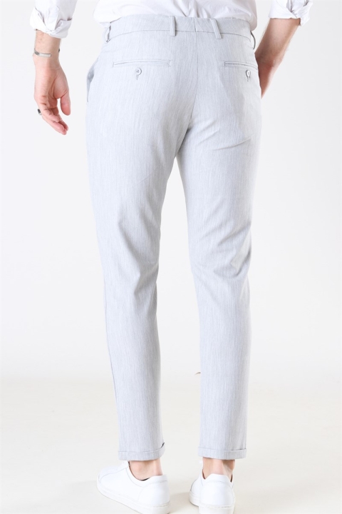 Les Deux Como Light Suit Pants Snow Melange