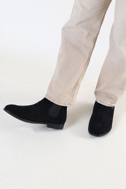 Liebhaveri Chelsea Boots Semsket Black