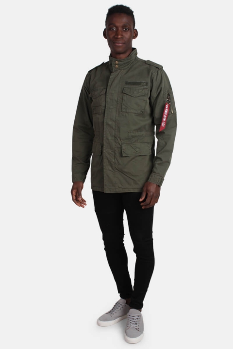 Alpha Industries Huntington Jakke Dark Olive