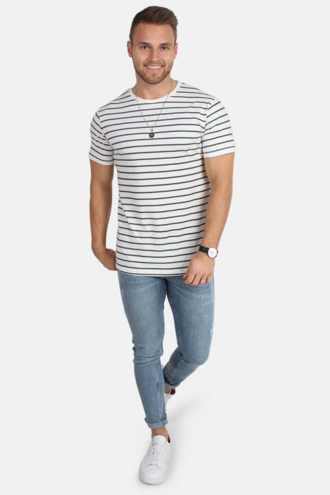 Kronstadt Nick T-skjorte White/Forest