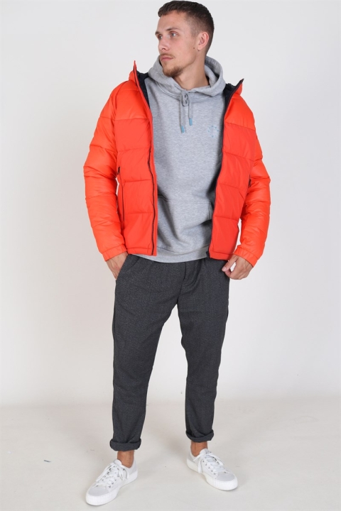 Jack & Jones Oscar Jakke Hood Cherry Tomata