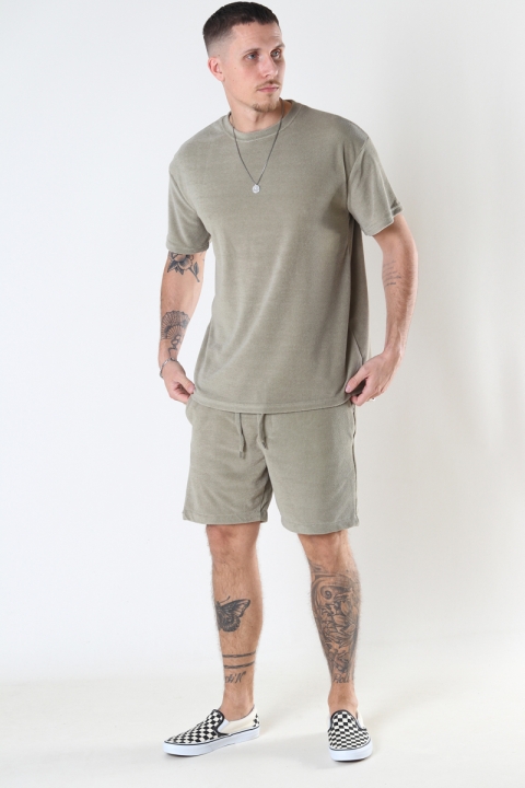 Just Junkies Frot Shorts 890 Olive