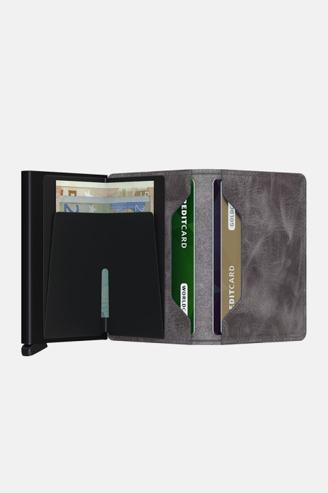 Secrid Slimwallet Vintage Grey Black