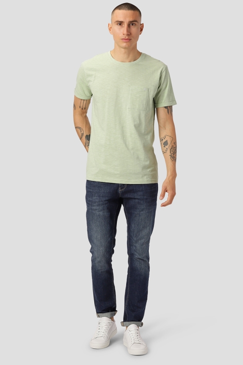 Clean Cut Copenhagen Kolding Organic Tee S/S Pale Green