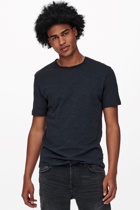 ONLY & SONS ONSALBERT LIFE NEW SS TEE Dark Navy