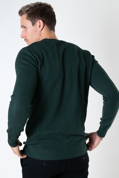 Kronstadt Carlo Cotton knit Bottle Green