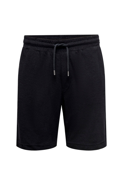 ONLY & SONS Davis Terry Shorts Black