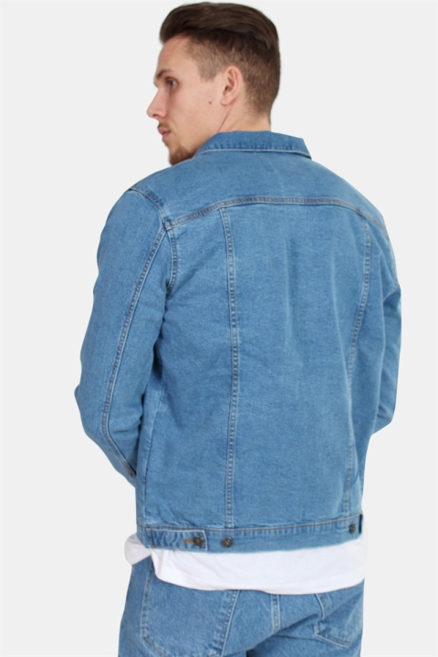 Denim Project Kash Dongerijakke Heavy Worn Indigo