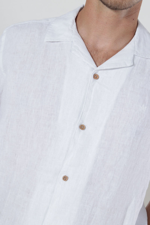 Kronstadt Ayers SS loose Shirt Off White