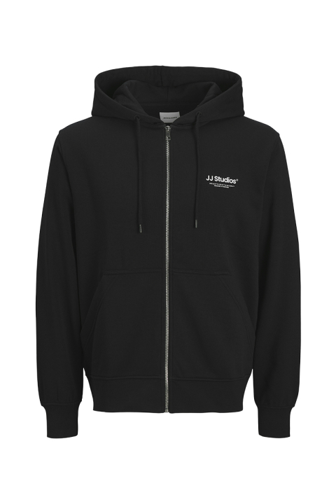 Jack & Jones Soho Sweat Zip Hoodie Black