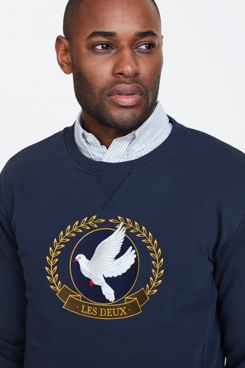 Les Deux Liberty Sweatshirt Dark Navy