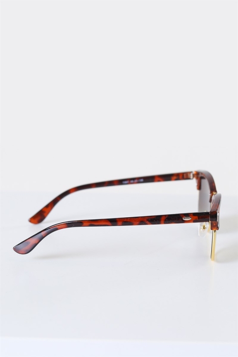 Fashion Clubmaster 1397 Solbrille Brown Havana/Shiny Gold