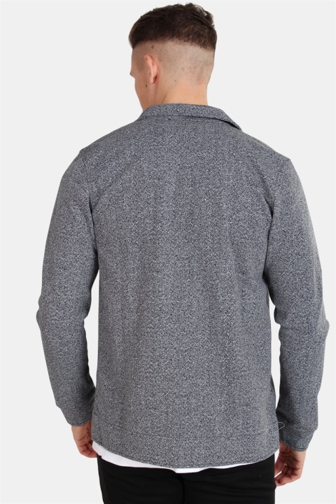 Jack & Jones Herring Genser Jakke Light Grey Melange