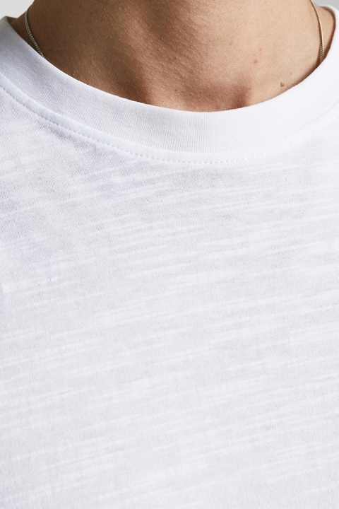 Jack & Jones JPRBLATROPIC SOLID SS TEE CREW NECK SN White