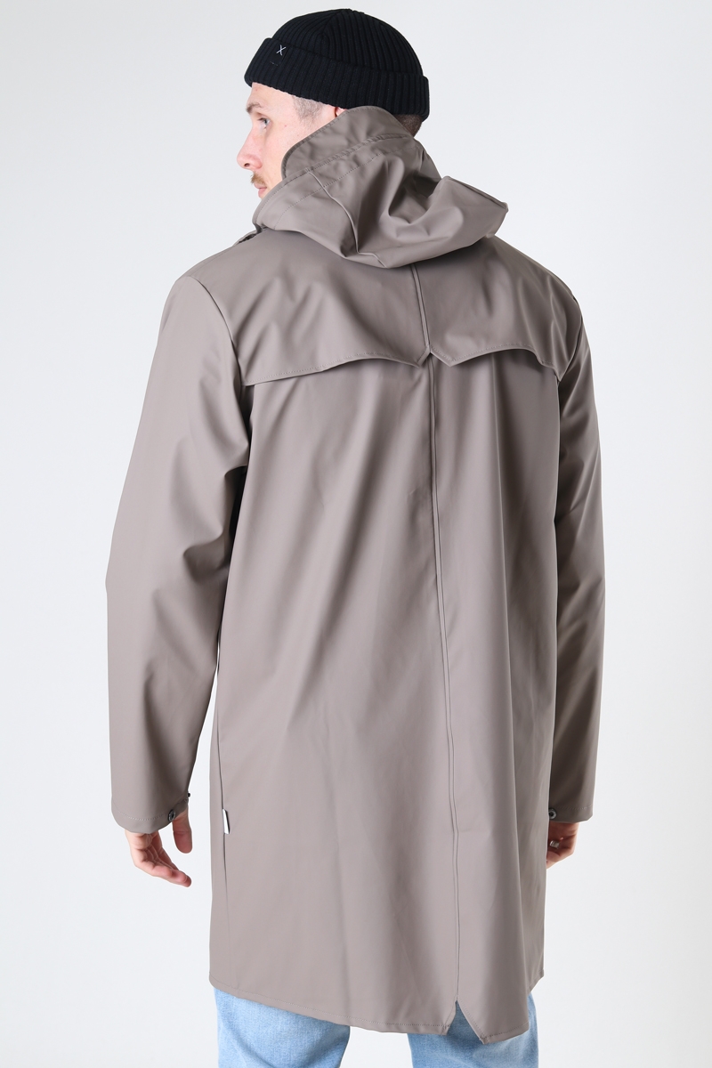Rains long jacket parka sale