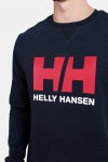 Helly Hansen Logo Crewneck Genser Navy