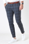 Only & Sons Mark Kamp Tap Check Pants Dress Blues