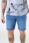 Solid Ryder Denim Shorts Light Blue Denim