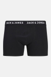 Jack & Jones JACBASIC TRUNKS 7 PACK Black Black - Black - Black - Black - Black - Black