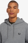 Fred Perry TIPPED HOODED SWEATSH. 420 Steel Marl