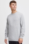 Solid Dyllon Knit Light Grey Melange