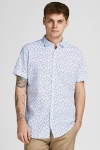 Jack & Jones JPRBLASUMMER BLACKPOOL SHIRT S/S SN White