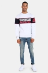 Superdry Tripple Drop Track Crew Genser Podium Ice Marl/Navy