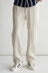 Woodbird Eik Linen Pant Sand