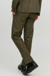 Jack & Jones Riviera Linen Trousers Olive Night