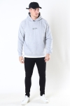 Woodbird Jimmi Split Hoodie Grey Mel.