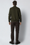 Clean Cut Copenhagen Claude half-zip knit Rosin melange