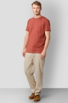 Clean Cut Copenhagen Kolding Organic Tee S/S Rusty Red