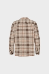 Kronstadt Kurtis Check overshirt Off White