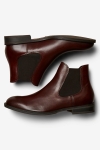 Selected Louis Leather Chelsea Boots Chestnut