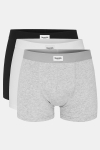 Resteröds 3-Pack 7933 1 Boxershorts White Grey Black 