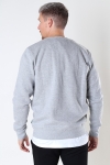 Kronstadt Lars Organic/Recycled sweat crew Grey mel