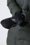 Fat Moose Geo Puffer Mittens Black