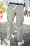Jack & Jones Riviera Linen Trouser Four Leaf Clover