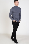 Kronstadt Johannes Merino Turtleneck Strik Anthracite