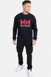 Helly Hansen Logo Crewneck Genser Navy